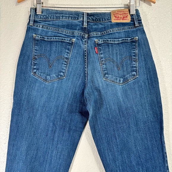 Levis Mid Rise Denim Jeans 505 Straight Leg Size 28 - Picture 4 of 8